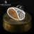 Ażurowy labirynt- pierścionek z drewnem dębu / stobieckidesign / Biżuteria / Pierścionki