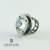 MAGNIFYING GLASS- pierścionek srebrny z białą cyrkonią / stobieckidesign / Biżuteria / Pierścionki