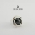BLACK AGGRESSION- pierścionek srebrny z czarną cyrkonią / stobieckidesign / Biżuteria / Pierścionki
