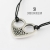 AŻUROWY LABIRYNT-HEART-  srebrny wisiorek z wymiennymi linkami / Stobiecki Design / Biżuteria / Wisiory