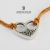AŻUROWY LABIRYNT-HEART-  srebrny wisiorek z wymiennymi linkami / Stobiecki Design / Biżuteria / Wisiory