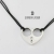 AŻUROWY LABIRYNT-HEART-  srebrny wisiorek z wymiennymi linkami / stobieckidesign / Biżuteria / Wisiory