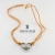 AŻUROWY LABIRYNT-HEART-  srebrny wisiorek z wymiennymi linkami / stobieckidesign / Biżuteria / Wisiory