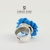 FLOWER POWER- pierścionek z perłą i turkusowym kwiatem / stobieckidesign / Biżuteria / Pierścionki