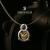 stobieckidesign, Biżuteria, Wisiory, SEN ZEGARMISTRZA - wisiorek z błękitną cyrkonią