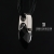 BLACK & WHITE II-  wisoreki z kryształem Swarovskiego i cyrkonią / Stobiecki Design / Biżuteria / Wisiory
