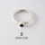 MINIMALIST- pierścionek srebrny ze szmaragdową cyrkonią / stobieckidesign / Biżuteria / Pierścionki
