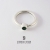 MINIMALIST- pierścionek srebrny ze szmaragdową cyrkonią / Stobiecki Design / Biżuteria / Pierścionki