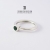 MINIMALIST- pierścionek srebrny ze szmaragdową cyrkonią / Stobiecki Design / Biżuteria / Pierścionki