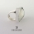 TREASURE OF THE OCEAN No.2- pierścionek srebrny z masą perłową / stobieckidesign / Biżuteria / Pierścionki