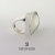 TREASURE OF THE OCEAN No.2- pierścionek srebrny z masą perłową / Stobiecki Design / Biżuteria / Pierścionki