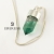 stobieckidesign, Biżuteria, Wisiory, CRYSTALS No.2- wisiorek srebrny z zielonym fluorytem