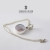 stobieckidesign, Biżuteria, Wisiory, PINK- srebrny wisiorek z różową masą perłową