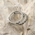 stobieckidesign, Biżuteria, Pierścionki, INDUSTRIAL- pierścionek z ametystowymi cyrkoniami