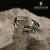 INDUSTRIAL- pierścionek z ametystowymi cyrkoniami / stobieckidesign / Biżuteria / Pierścionki