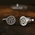 Spinki do mankietów AŻUROWY LABIRYNT III / Stobiecki Design / Biżuteria / Dla mężczyzn