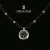 NEURONY-  naszyjnik z lawy wulkanicznej i srebra / stobieckidesign / Biżuteria / Naszyjniki
