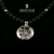 NEURONY- naszyjnik z lawy wulkanicznej i srebra  II / stobieckidesign / Biżuteria / Kolczyki