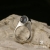 PINK & BLUE- pierścionek z dwiema cyrkoniami / stobieckidesign / Biżuteria / Pierścionki