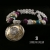 stobieckidesign, Biżuteria, Naszyjniki, LE JARDIN EXTRAORDINAIRE- naszyjnik z wielobarwnych kamieni ze srebrno-mosiężnym wisiorkiem