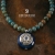 LE JARDIN EXTRAORDINAIRE-  błękitny naszyjnik z wisiorkiem / stobieckidesign / Biżuteria / Naszyjniki