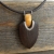 wenge, bursztyn / mz studio / Biżuteria / Wisiory