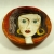 ceramiczna patera z dziewczyną / Joanna Lewandowska / Dekoracja Wnętrz / Ceramika