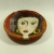ceramiczna patera z dziewczyną / Joanna Lewandowska / Dekoracja Wnętrz / Ceramika