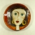 ceramiczna patera z dziewczyną / Joanna Lewandowska / Dekoracja Wnętrz / Ceramika
