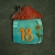 Joanna Lewandowska, Dekoracja Wnętrz, Ceramika, numer na dom- turkusowy z czerwonym dachem