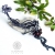 Gloriosa superba - ear cuff - srebrna nausznica z granatami / Alabama Studio / Biżuteria / Kolczyki