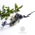 Gloriosa superba - ear cuff - srebrna nausznica z granatami / Alabama Studio / Biżuteria / Kolczyki