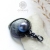 Blue pearl, dark silver - srebrny wisiorek z perłą / Alabama Studio / Biżuteria / Wisiory