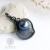 Blue pearl, dark silver - srebrny wisiorek z perłą / Alabama Studio / Biżuteria / Wisiory
