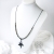 Blue orchid - srebrny naszyjnik z labradorytami / Alabama Studio / Biżuteria / Naszyjniki