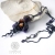 Violet rocks - srebrny wisior z surowymi ametystami i cytrynami / Alabama Studio / Biżuteria / Wisiory