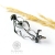 Boho ear cuff - srebrna nausznica z piórkiem / Alabama Studio / Biżuteria / Kolczyki