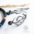 Boho ear cuff - srebrna nausznica z piórkiem / Alabama Studio / Biżuteria / Kolczyki