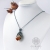 Surowy cytryn - srebrny wisior wire wrapping / Alabama Studio / Biżuteria / Wisiory