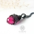 Malinowy sen - srebrny wisior z różowym topazem / Alabama Studio / Biżuteria / Wisiory