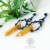 Alabama Studio, Biżuteria, Kolczyki, Hello Sunshine!!! - (earrings one) - fantazyjne, srebrne kolczyki wire wrapping ze słonecznym kwarcem tytanowanym