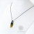 Hello Sunshine!!! - (necklace three) - delikatny, srebrny wisior ze słonecznym kwarcem tytanowanym / Alabama Studio / Biżuteria / Wisiory