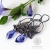 Copper flowers - efektowne kolczyki z kryształami Swarovski / Alabama Studio / Biżuteria / Kolczyki