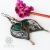 MotyLOVE w miedzi - ażurowe kolczyki ze szmaragdowym jadeitem / Alabama Studio / Biżuteria / Kolczyki