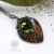Green heart - unikatowy, srebrny wisior z zielonym ametrynem / Alabama Studio / Biżuteria / Wisiory