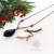 Bamboo twigs - minimalistyczny naszyjnik z fasetowanym onyksem / Alabama Studio / Biżuteria / Naszyjniki