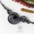 Konstelacja z sercem - srebrny naszyjnik z serduszkiem z czarnego onyksu / Alabama Studio / Biżuteria / Naszyjniki