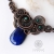 Wielkie nieba! - unikatowy, asymetryczny naszyjnik z lapisem lazuli / Alabama Studio / Biżuteria / Naszyjniki