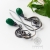 Spring ValenTIME - srebrne kolczyki z zielonym onyksem  / Alabama Studio / Biżuteria / Kolczyki