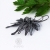 Black orchids III - srebrne kolczyki kwiaty / Alabama Studio / Biżuteria / Kolczyki